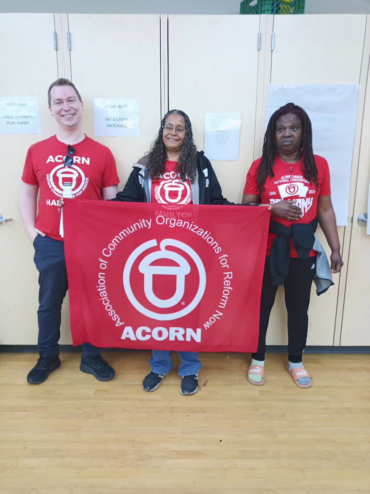 Alex co-chairing ACORN